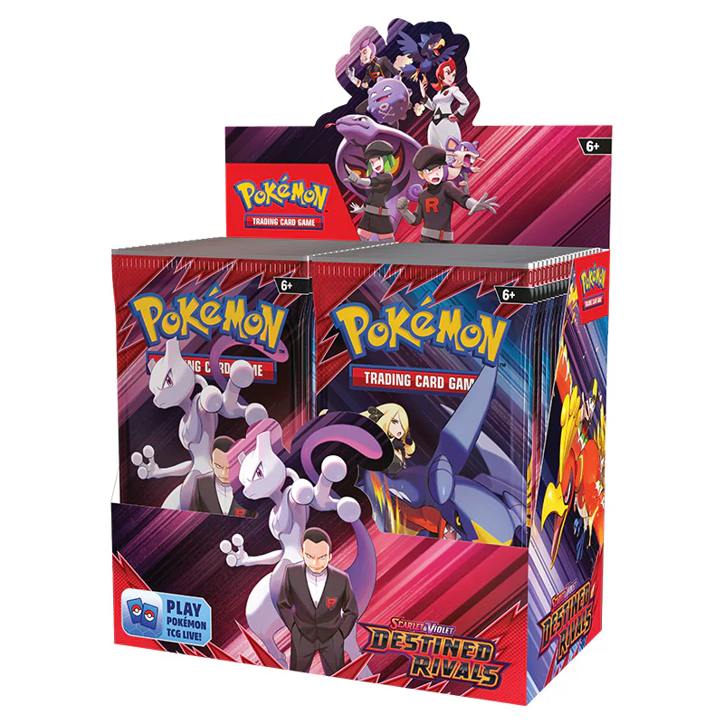 Pokémon – Scarlet & Violet – Destined Rivals – Booster Box (36 Boosters) thumbnail 3